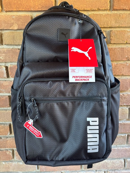 Puma Other - PUMA Backpack with Laptop Sleeve Inforced Base Black One Size
